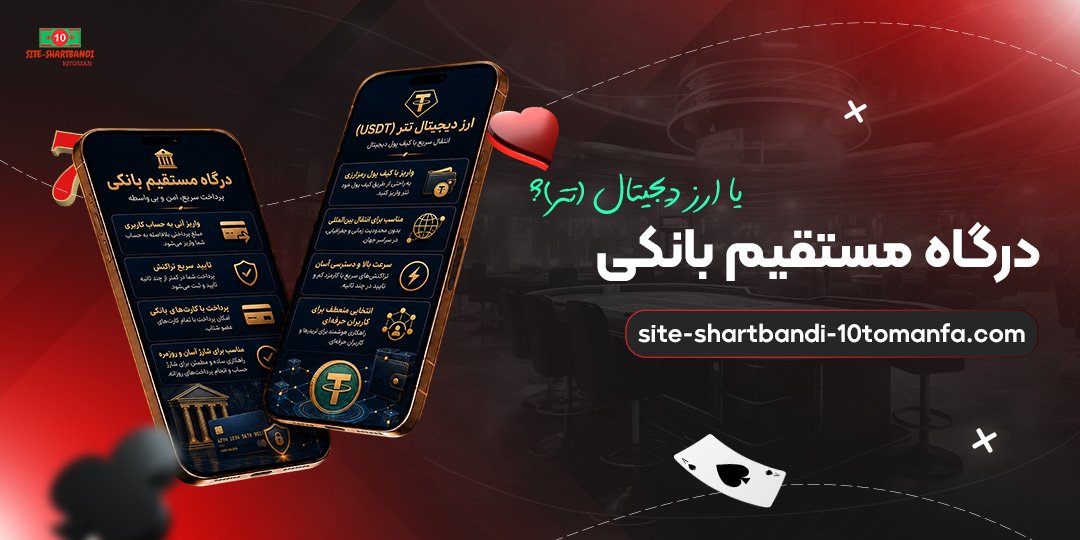 درگاه مستقیم بانکی یا ارز دیجیتال (تتر)؟